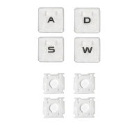 เปลี่ยน Keycap Key Cap และบานพับสำหรับ Zephyrus Z14 GA401 GA401U GA401M WASD 4PCS คีย์บอร์ด