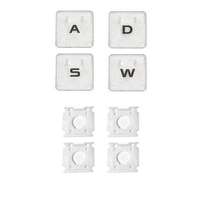 เปลี่ยน Keycap Key Cap และบานพับสำหรับ Zephyrus Z14 GA401 GA401U GA401M WASD 4PCS คีย์บอร์ด