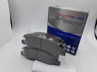 Compact Brakes DCC-608 ผ้าเบรคหน้าสำหรับรถ มิตซูบิชิ MITSUBISHI MIRAGE มิตซูบิชิ มิราจ MITSUBISHI ATTRAGE มิตซูบิชิ แอททราจ ( รหัส DCC-608 )