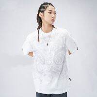 【July hot】 Explosive black short-sleeved t-shirt 2023 summer new round neck personality lion print top clothes