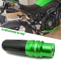 VERSYS1000สำหรับ KAWASAKI 650 300 Versys 1000/650อุปกรณ์เสริมสำหรับรถจักรยานยนต์ CNC โครงกันชนเครื่องป้องกันการกระแทกเลื่อนไอเสีย