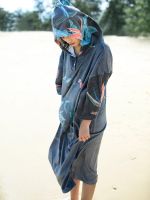 [COD] June X offshore speed dry change clothes bathrobe adult cloak of portable surf beach towels travel