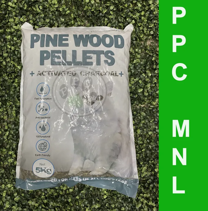 Charcoal Pine Wood Pellets Cat Litter 5kg Lazada PH