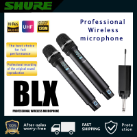 สินค้า SHURE BLX-882/BLX-883 ไมโครโฟนคู่ UHF FM ปรับใหม่ กสทช. ตัวรับสัญญาณขนาดเล็ก, ไมโครโฟนแบบใช้มือถือ, ไมโครโฟนไร้สาย, ไมโครโฟนลอยน้ําแบบพกพา, ชุดรับสัญญาณ