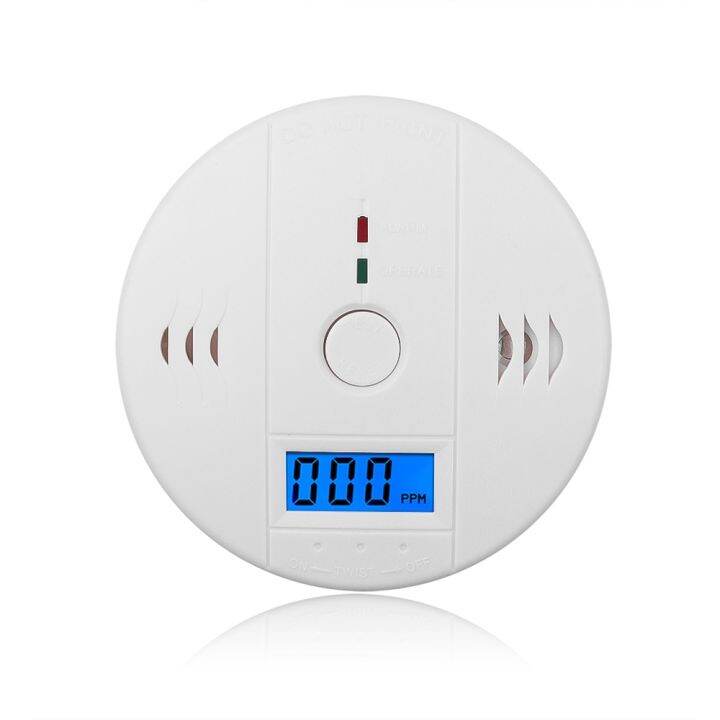 NEW 85dB CO2 Sensor Detector Wireless CO Meter Carbon Monoxide Poisoning Smoke Gas Sensor