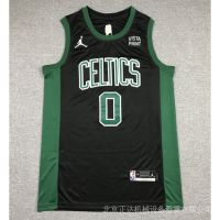 2022 New 75Th Anniversary NBA Mens Boston Celtics #0 Jayson Tatum Embroidery Basketball Jerseys Jerseys Black YXVW