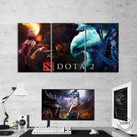 3pcs Defense of The Ancients Video Game Dota2 Mars&amp;Grim stroke Poster HD Wall Pictures painting artwork