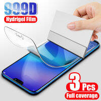 3Pcs Screen Protector Hydrogel Film For P20 P30 Lite Pro P40 P smart 2019 Protective Film For Honor 10 Lite 9 8X 9X Film