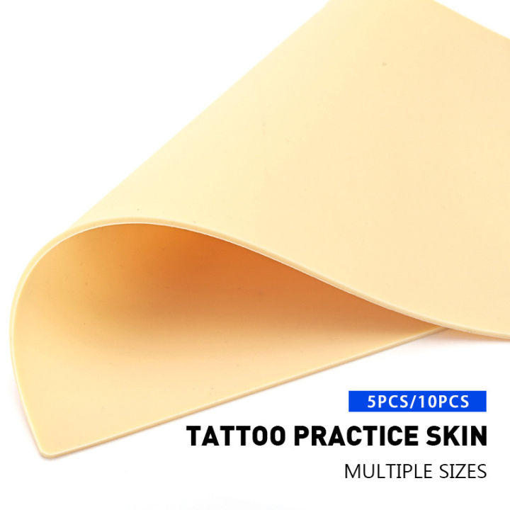 10Pcs Tattoo Practice Skin Tazay Blank Tattoo Skin Practice Fake Practice  Skin For Tattooing Double Sides 8x6 For Microblading Supply Tattoo  Supplies  Amazonca Beauty  Personal Care
