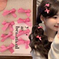 【CC】✱♞✑  8pcs Pink Hairpin for 2023 New Bangs Hair Hairslide Headwear Accessories Children