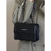 Bag women 2022 new niche wave all-match small square bag high-end chain armpit bag trendy shoulder Messenger bag 【JAN】