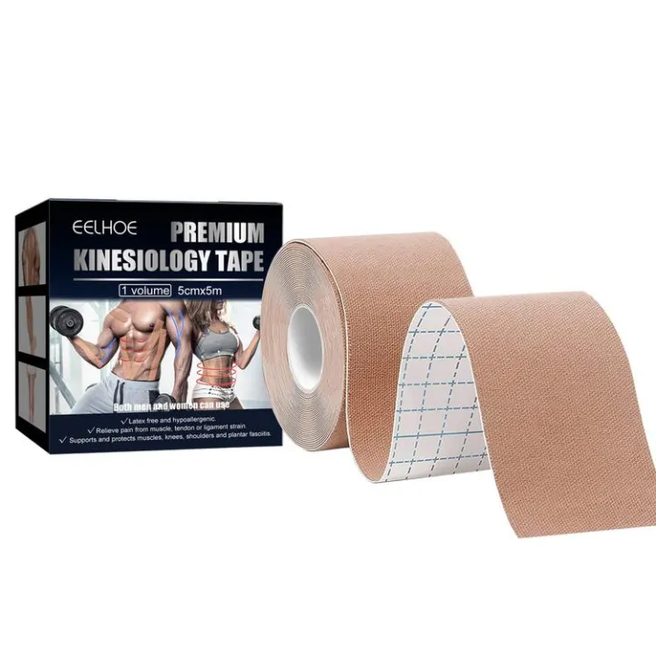Athletic Sports Tape Easy To Tear Waterproof Sports Tapes Breathable