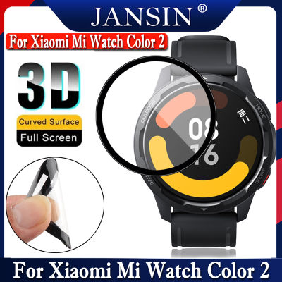 ฟิล์ม Xiaomi Mi Watch Color 2 ใส เคสกันรอยหน้าจอสําหรับ for Mi Color 2 นาฬิกาอัจฉริยะ ฟิล์มกันรอย แบบโค้ง 3 มิติ ฟิล์มติดนาฬิกา