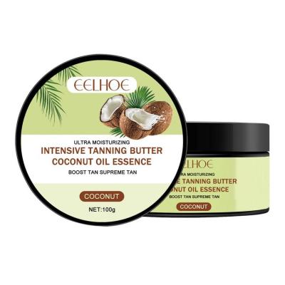 Intensive Tanning Luxe Gel Coconut Oil Tan Accelerator Self-tanning Cream 3.53oz Moisturizing and Tanning Gel Self Tanner for Outdoor Sun Bathing convenient