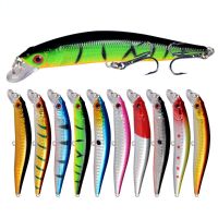 10-color Mino Luya Bait Bionic Fake Bait Plastic Hard Bait Fishing Gear 9.5cm/8.5gLures Baits