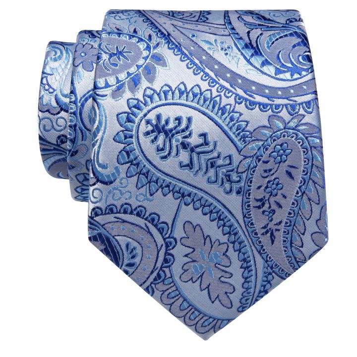 luxury-blue-fashion-paisley-men-39-s-tie-clip-daily-wear-silk-floral-necktie-for-man-accessories-wedding-party-corbatas-para-hombre