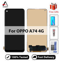 6.43 "ต้นฉบับสำหรับ OPPO A74 4กรัม CPH2219จอแสดงผล LCD Touch Screen Digitizer สมัชชาเปลี่ยนสำหรับ OPPO A74หน้าจอแอลซีดีที่มีเครื่องมือฟรี