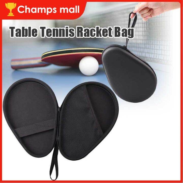 1Pcs Hard Table Tennis Racket Bag Gourd Table Tennis Racket Case