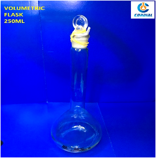 VOLUMETRIC FLASK, GRADE A neutral glass 250ml Lazada PH