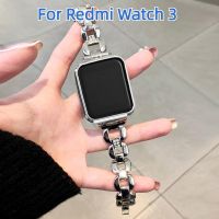 สายนาฬิกาข้อมือ กรอบโลหะ สําหรับ Redmi Watch 3 Redmi Watch 2 Lite Mi Watch Lite 【QYUE】