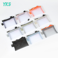 ?【Lowest price】YKS MINI transparent NYLON Mesh Card BAG Credit ID Card Organizer กระเป๋าใส่เหรียญแบบพกพาลิปสติกหูฟังข้อมูล line Key Storage BAG