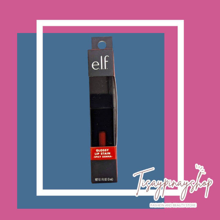 ELF GLOSSY LIP STAIN SPICY SIENNA 3ml Lazada PH
