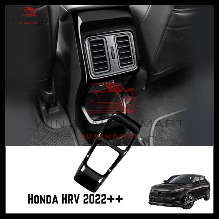 Honda HRV 2022 Glossy Black Rear Aircond AntiKick Cover Lazada