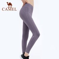 △❀ Camel กางเกงออกกําลังกาย กางเกงโยคะ เอวสูง กางเกงวิ่ง กางเกงกีฬา สําหรับผู้หญิง