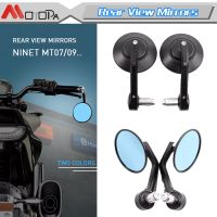 For BMW R NineT Scrambler MT 07 09 Kawasaki W800 Z750 Z800 Z1000 Ducati Scrambler Rear View Mirror Motorcycle Accessories ATV