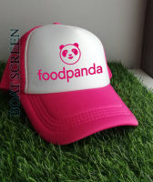 หมวกแก็ป  ฟู้ดแพนด้า Foodpanda  บุฟองน้ำรอบด้าน ใส่สะบาย  ไม่อึดอัด( สินค้าส่งจากไทย)