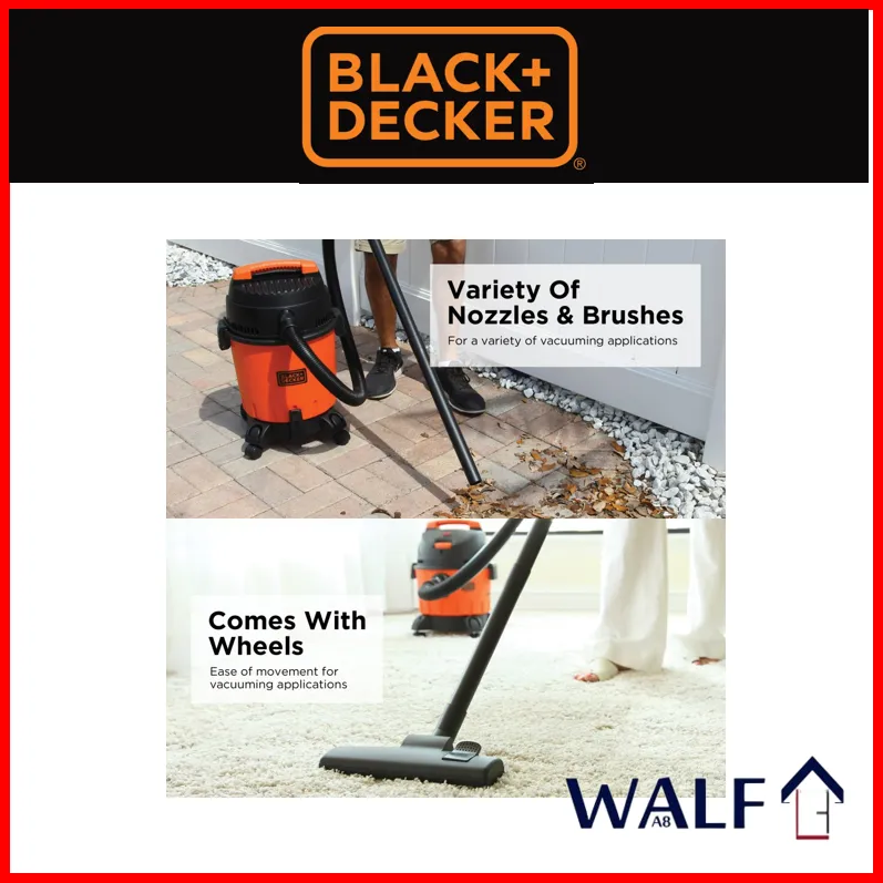 Black+Decker BDWD10-B1 Wet and Dry Vacuum Cleaner