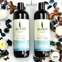 SUKIN AUSTRALIAN NATURAL Haircare Hydrating Shampoo&amp;Conditioner 500mlX2 ชุดผลิตภัณฑ์ดูแลเส้นผมและหนังศีรษะสูตรพรีเมี่ยมจากออสเตรเลียของแท้พร้อมส่ง