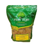 HCMGừng Sấy Dẻo Heritage Thái Lan gói 500gr- DRIED & SWEENTENED GINGER