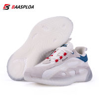 Baasploa 2022 New Mens Fashion Sneaker Comfortable Mesh Walking Shoes Breathable Sneaker Sport Zapatos De Hombre