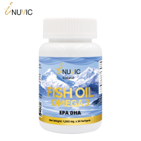 น้ำมันปลา x 1 ขวด โอเมก้า 3 อินูวิค Fish Oil Omega 3 อีพีเอ ดีเอชเอ EPA DHA Inuvic