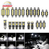 liangdao【ready stock】23pcs Car Led Interior Light Bulbs T10 5050 Canbus Rear View Light Dome Trunk License Plate Lamps Kit【low price】