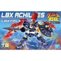 Bandai อนิเมะ LBX ACHILLES อนิเมะสงครามการต่อสู้เล็กๆน้อยๆดั้งเดิมของเล่นตุ๊กตาขยับแขนขาได้สะสมโมเดลเครื่องประดับสำหรับเด็ก