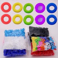 20pcs Colorful Eyeglass Temple Tips Sleeve Retainer Silicone Anti-slip Holder Elastic Glasses Ear Hook Leg Glasses Accessories Eyewear case