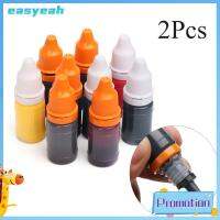 EASYEAH 8ml 9 Color มีประโยชน์ ร้อน Inkpad น้ำมัน งานฝีมือ DIY สมุดภาพ ซีลไวแสง เครื่องปั๊ม หมึกเติมแฟลช