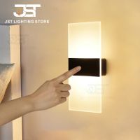 ♠◈∋ USB Recharge Wireless Light Touch Switch Home Decor Indoor lighting Bedroom Bedside Corridor Lamps Human Body Sensor Wall Lamp