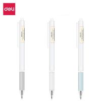 Deli ปากกาเจล 1แท่ง 12แท่ง 0.5mm ปากกา ปากกาดำ รุ่น A003B-01 อุปกรณ์การเรียน อุปกรณ์การเขียน อุปกรณ์สำนักงาน Gel Pen