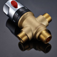 ss Luxury 12 Ceramic Standard Thermostatic Mixing Valve Temperature Control Valve for solar water heater valve parts