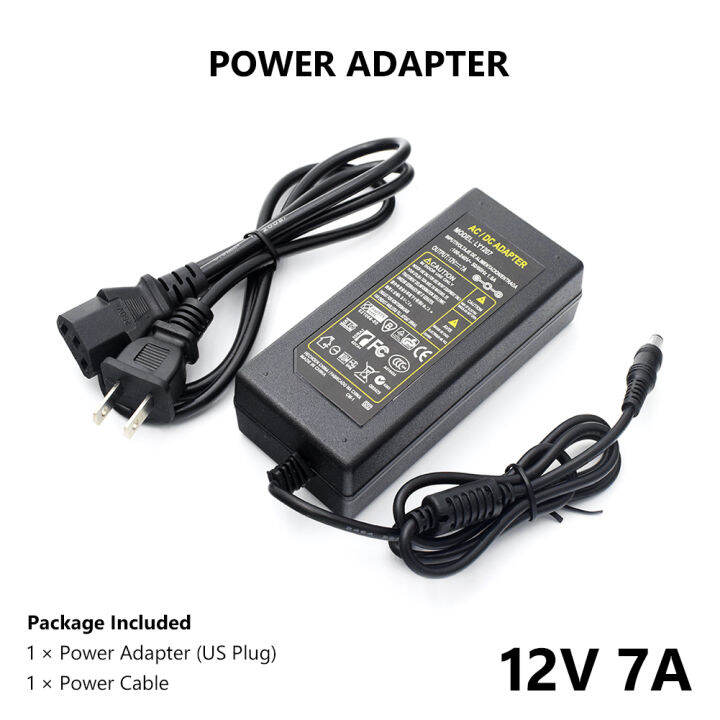 dc-12v-7a-plug-charger-universal-useuukau-12v-7a-ac100-240v-dc-power-supply-adapter-converter-โมดูล-stable-high-power