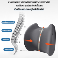 supercomfort 【เป็นที่นิยมมาก】หมอนรองหัว คอและเอวโฟมเมมโมรี่แบบอเนกประสงค์สำหรับใช้ในรถยนต์