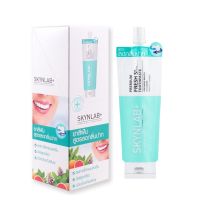 ▶️SKYNLAB Premium Fresh Smile Toothpaste ยาสีฟันสกินแล็บ เฟรชสไมล์ แบบซอง (กล่อง6ซอง) [ ความสวยและความงาม ]