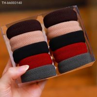 △ 1Set Fashion Women Solid Colors Thick Elastic Rubber Bands Simple Style Pretty Colors Plain Stretch Hair Ties Hair Bands