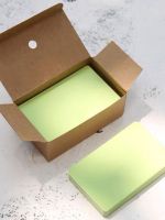 +【】 100Pcs/Box Business Card Note DIY Message Word Thanks Greeting Card Appreciation Cardstock Gift Study Thank You Blank Paper