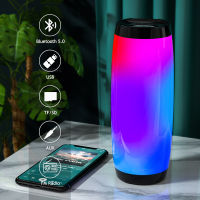 LED Bluetooth Speaker Portable FM Radio Wireless Bass Subwoofer Music Player Boombox USB AUX TF Caixa De Som Portatil