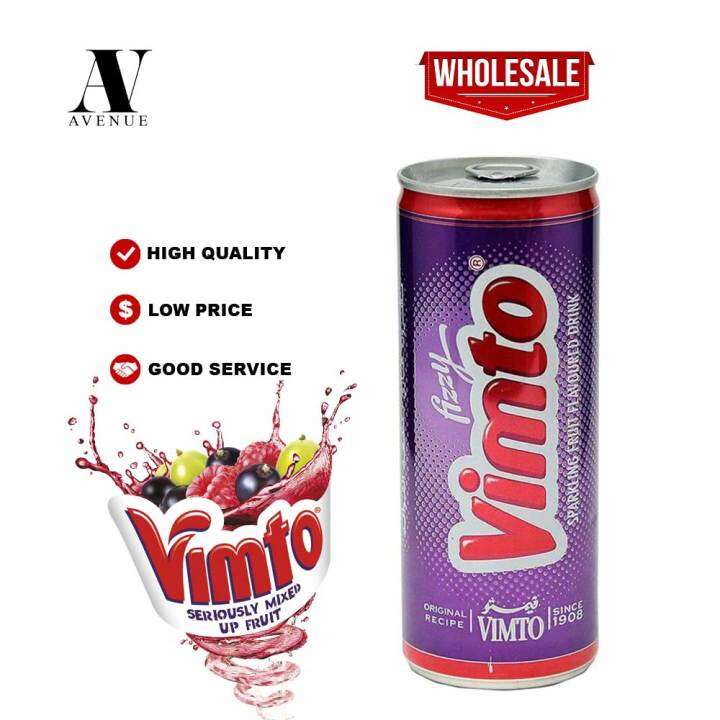 Vimto Drink Sparkling Fruits Flavor 250 Ml | Lazada