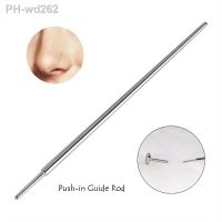 Guide Rod For Push-in Nose Rings 316L Surgical Steel 0.9mm Piercing Guide Needle Bar Assistant Tool For Piercing Jewelry Women